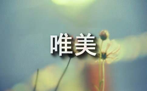 唯美句子